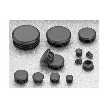 Stockcap Tubing Inserts-ROUND-2-3/8-(10-14) -LDPE-BLACK, 400PK 992415